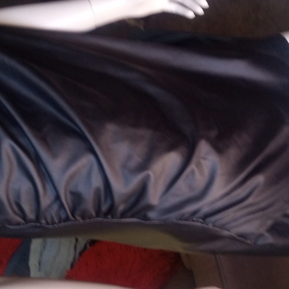 Shein Curve Black Soft Faux Leather front Cross over  dress 2XL See Photos. - Picture 2 of 6